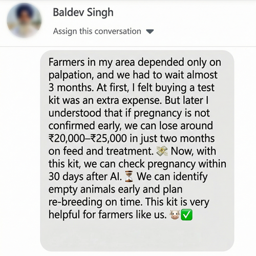 Accuvet Bovine Pregnancy Test Kit for Cows | Accurate Results from Day 30