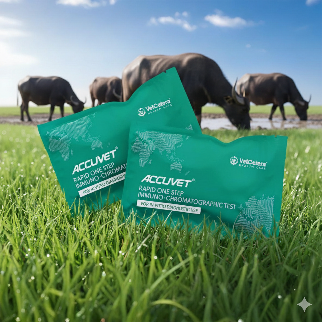 Accuvet Bovine Pregnancy Test Kits | 2 Tests | Rapid & Accurate Buffalo Pregnancy Detection Kits
