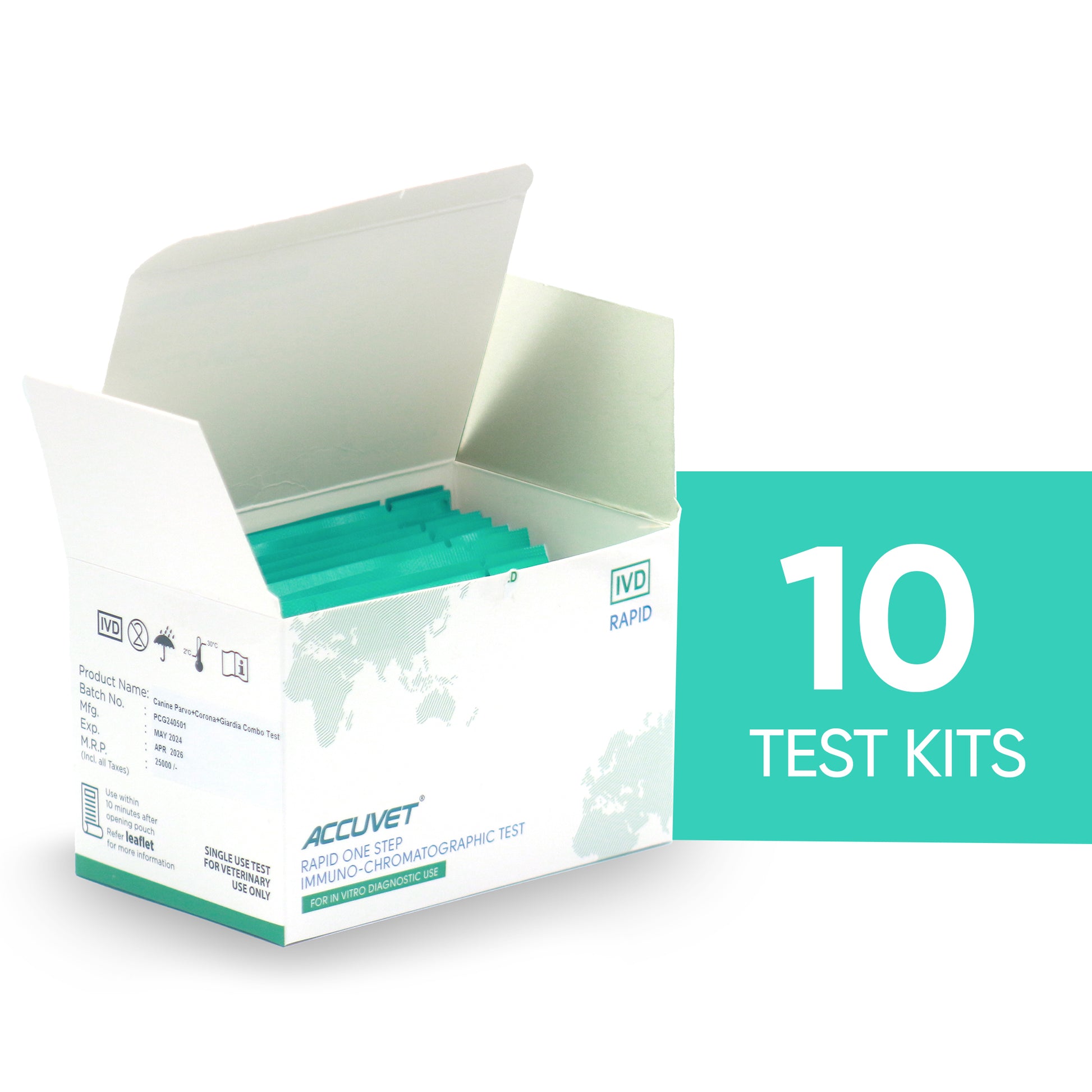 Accuvet Bovine Pregnancy Test Kits | 1 Box | Rapid & Accurate Buffalo Pregnancy Detection Kits