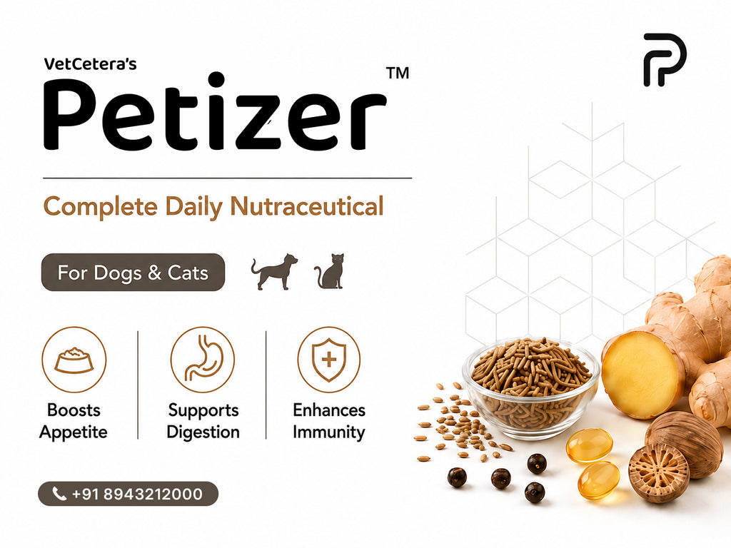 Petizer | Pet Nutraceutical Tablets | Digestive, Immunity & Appetite Support for Pets