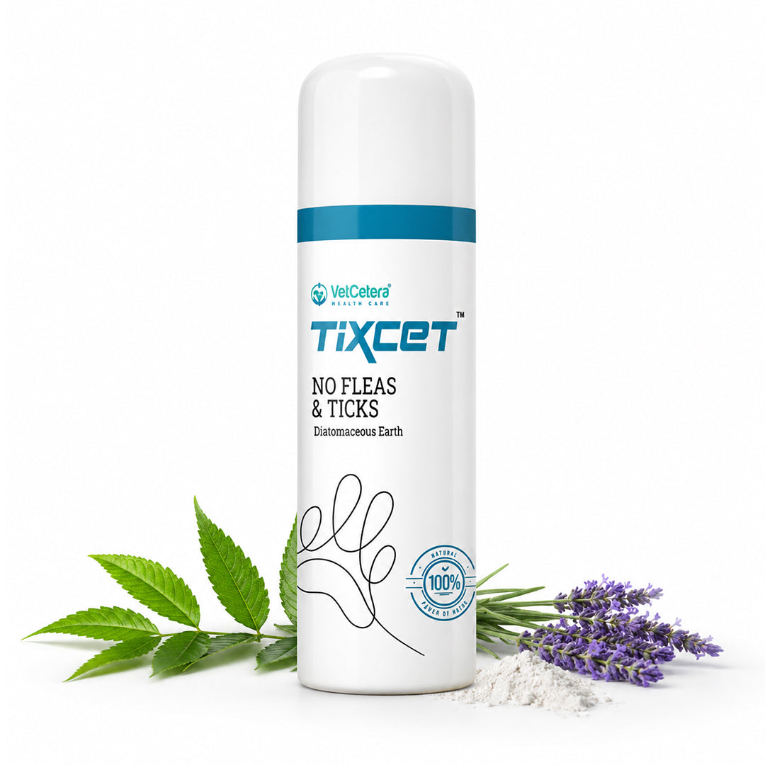 Tixcet | Natural Tick & Flea Powder for Dogs - 100g | Pack of 2